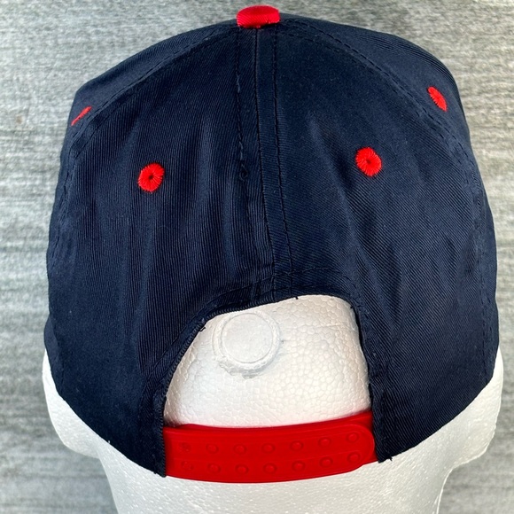 Cobra Chatsworth Ford Georgia Double Snapback Trucker Hat Dad Cap Blue Red OSFA - Picture 4 of 13